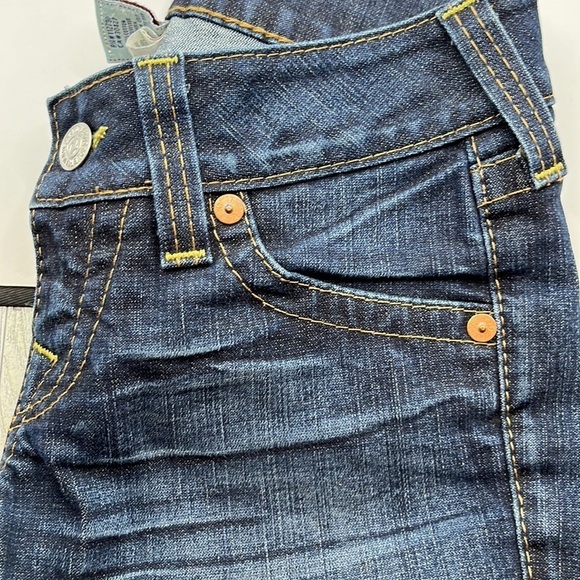 True Religion Ankle Crop Denim Jeans Low Rise Size 26 - Picture 14 of 16